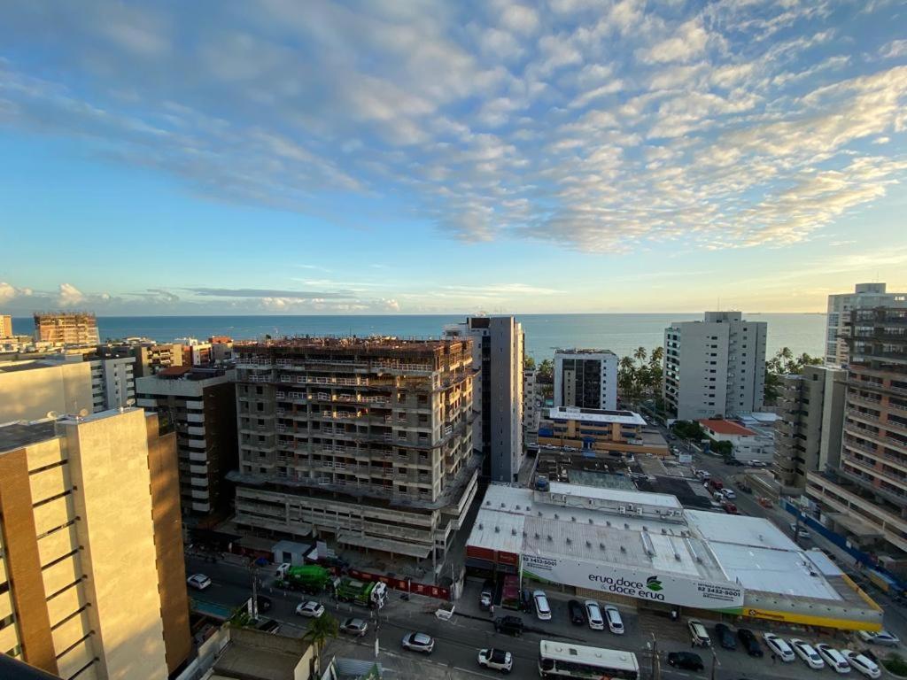 Apto Time - Vista Mar Em Ponta Verde Maceio Lägenhet Exteriör bild