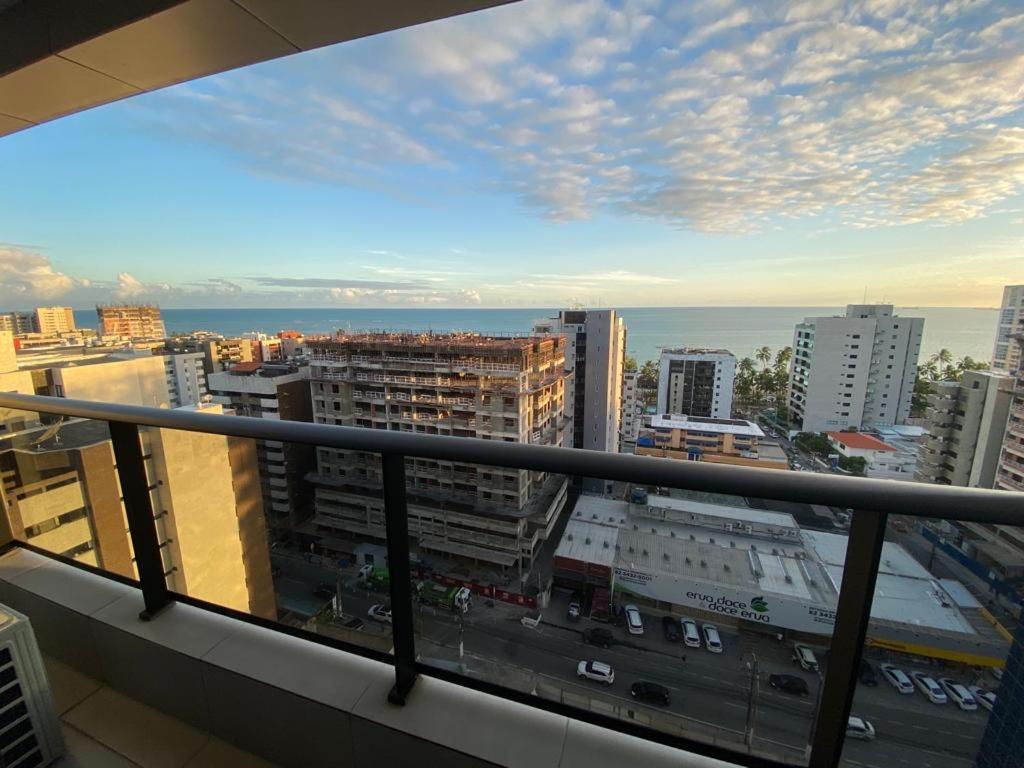 Apto Time - Vista Mar Em Ponta Verde Maceio Lägenhet Exteriör bild